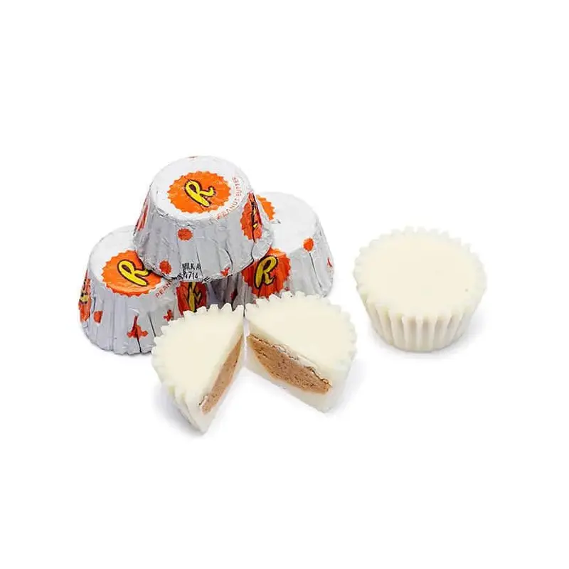 Reese's White Chocolate Peanut Butter Cups Miniatures: 10.5-Ounce Bag
