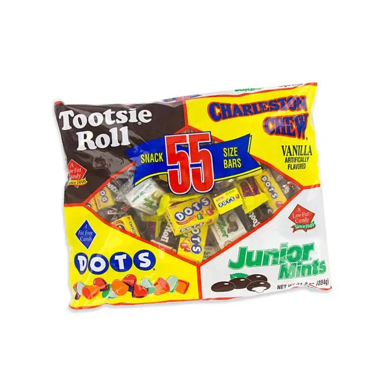 Tootsie Snack Size Bulk Candy Assortment: 55-Piece Bag