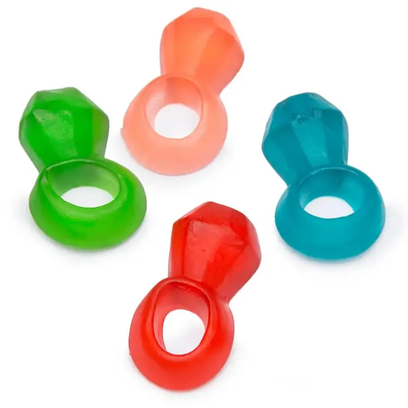 Ring Pop Gummies Candy Rings: 1100-Piece Case