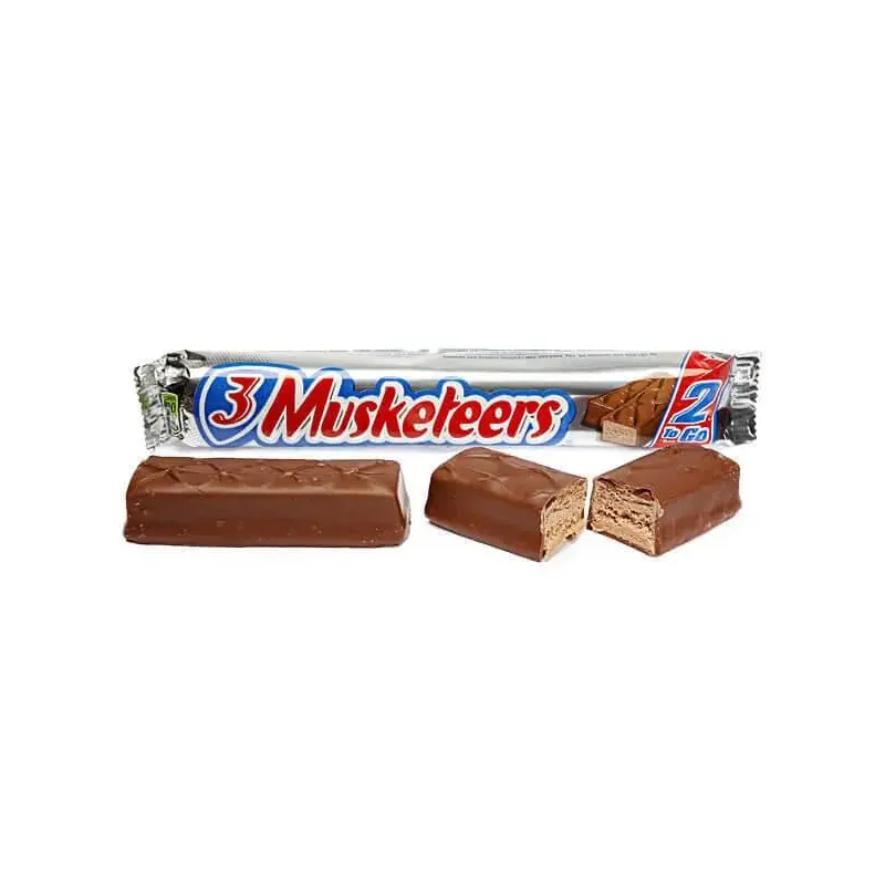 3 Musketeers King Size Candy Bars: 24-Piece Box