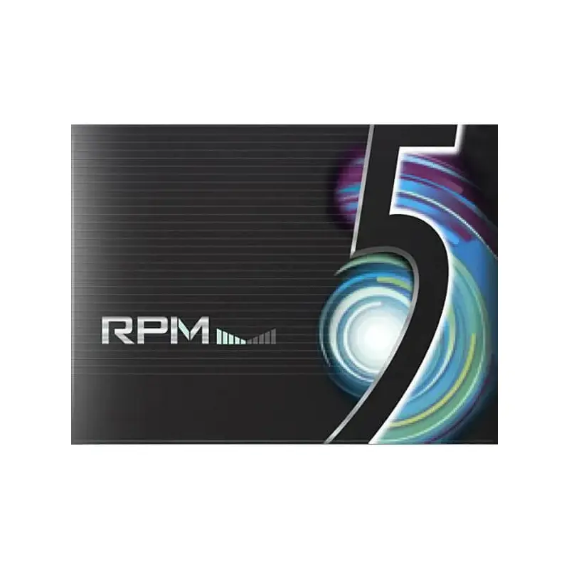 5 Gum Sugar Free Slim Packs - RPM Mint: 10-Piece Box