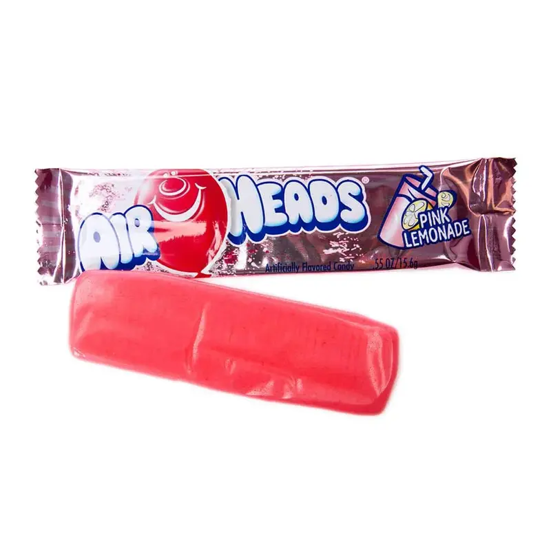 AirHeads Taffy Candy Bars - Pink Lemonade: 36-Piece Box