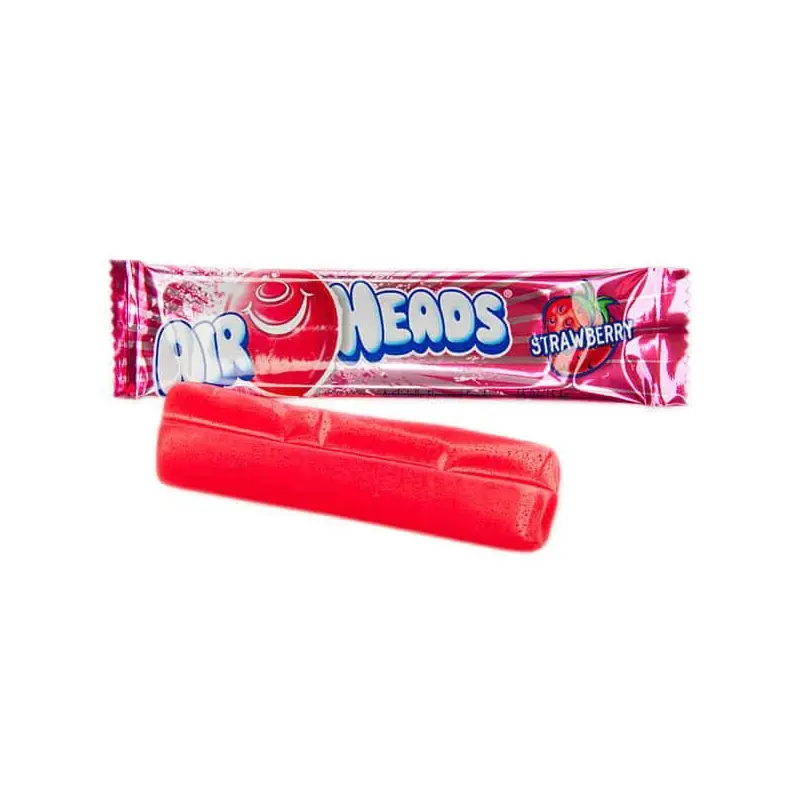 AirHeads Taffy Candy Bars - Strawberry: 36-Piece Box