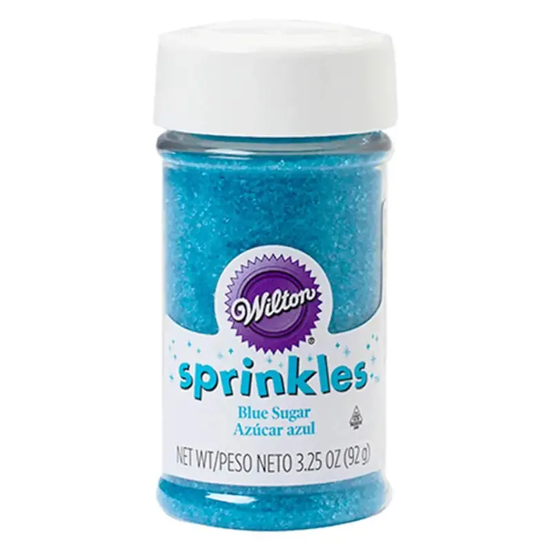Blue Colored Sugar: 3.25-Ounce Bottle