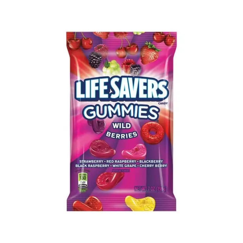 LifeSavers Gummies Candy - Wild Berries: 5LB Box