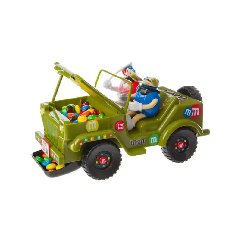 M&M's Candy Military Jeep Toy
