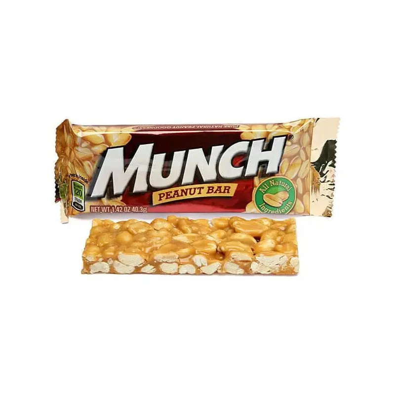 Munch Nut Candy Bars: 36-Piece Box