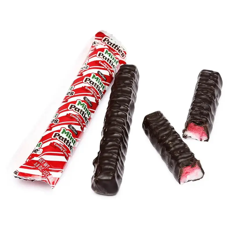 Pearson's Mint Patties Creamy Candy Cane Sticks: 85-Piece Box