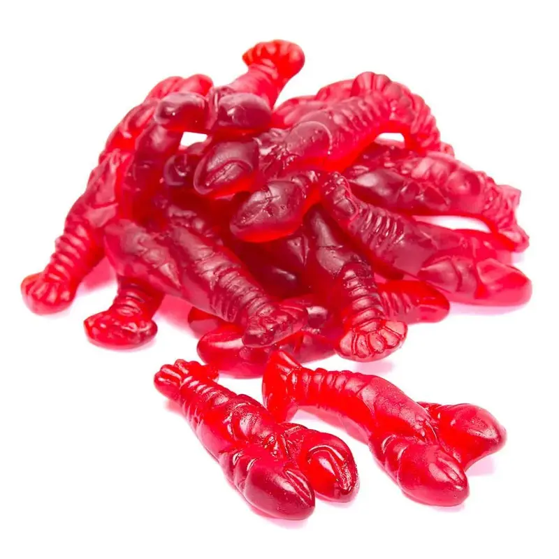 Red Gummy Lobsters: 5LB Bag