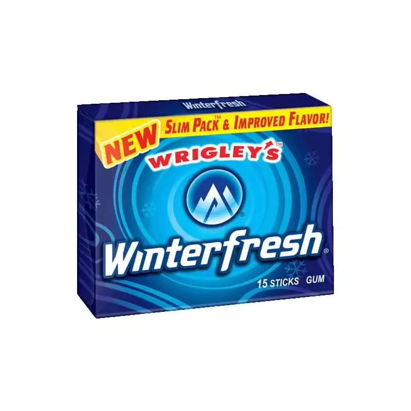 Wrigley's Winterfresh Gum Slim Packs: 10-Piece Box