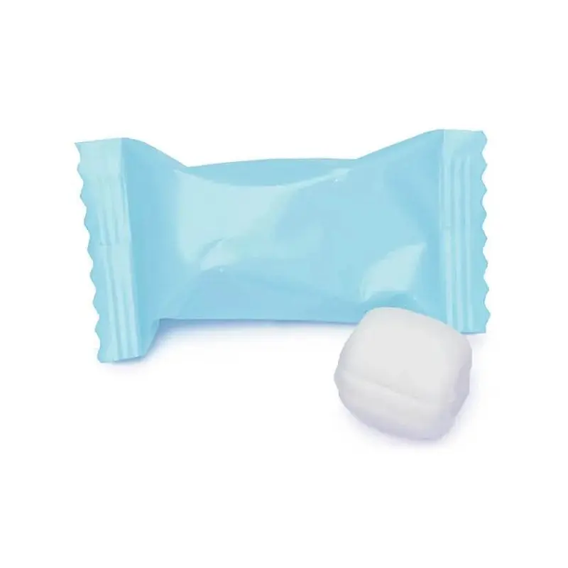 Baby Blue Wrapped Butter Mint Creams: 300-Piece Case