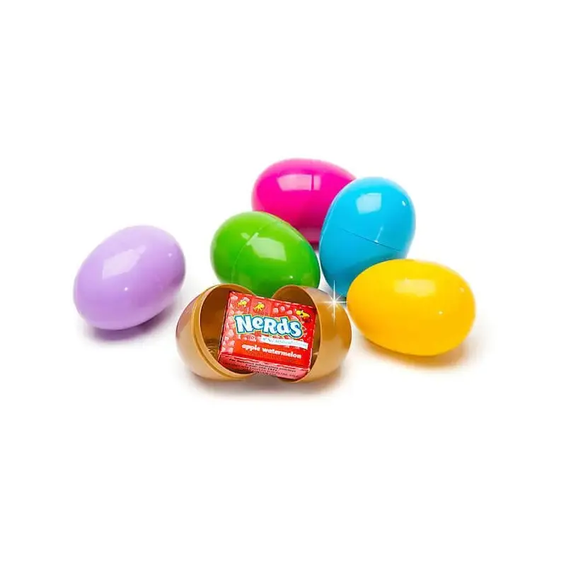 Nerds - SweeTarts - Laffy Taffy Assortment of Candy Filled Easter Eggs with Golden Egg: 12-Piece Bag