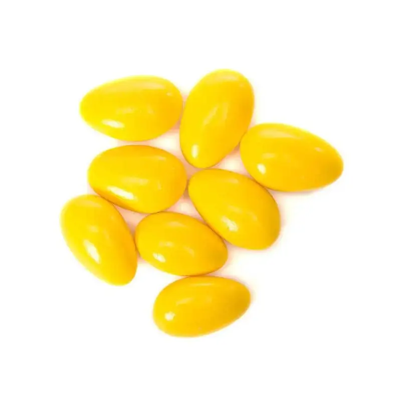 Sconza Almonds Lemon Creme Lemoncello - Vibrant Yellow: 5LB Bag