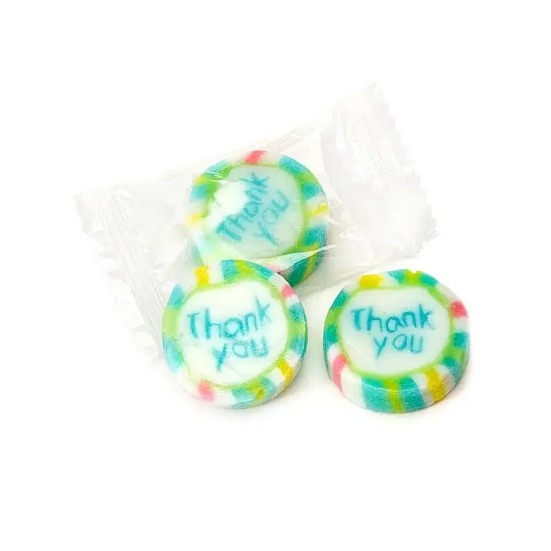 Thank You Favor Cut Rock Candy: 40-Piece Pack