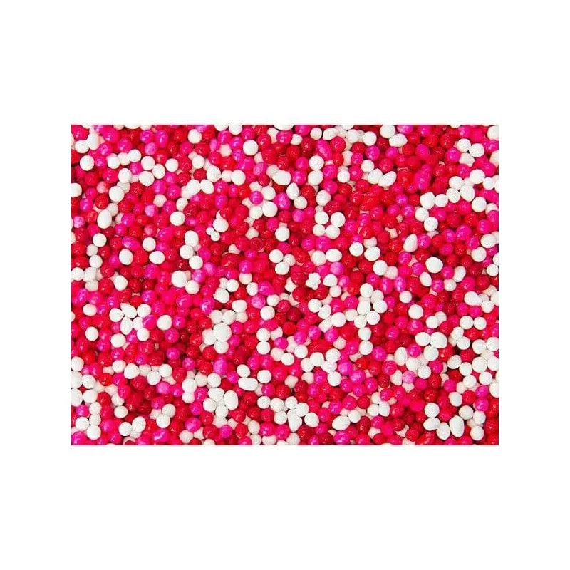 Valentine Nonpareils Sprinkles: 4.65-Ounce Bottle