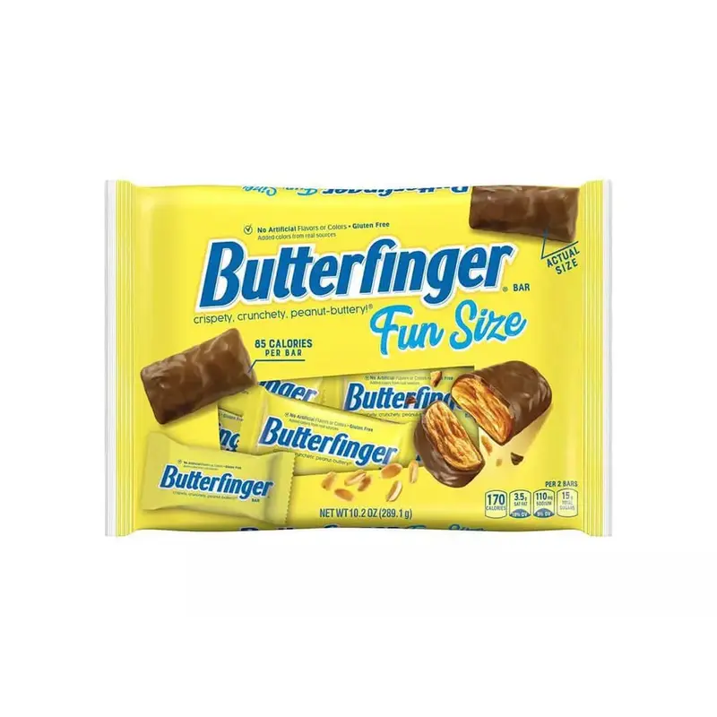 Butterfinger Fun Size Candy Bars: 16-Piece Bag