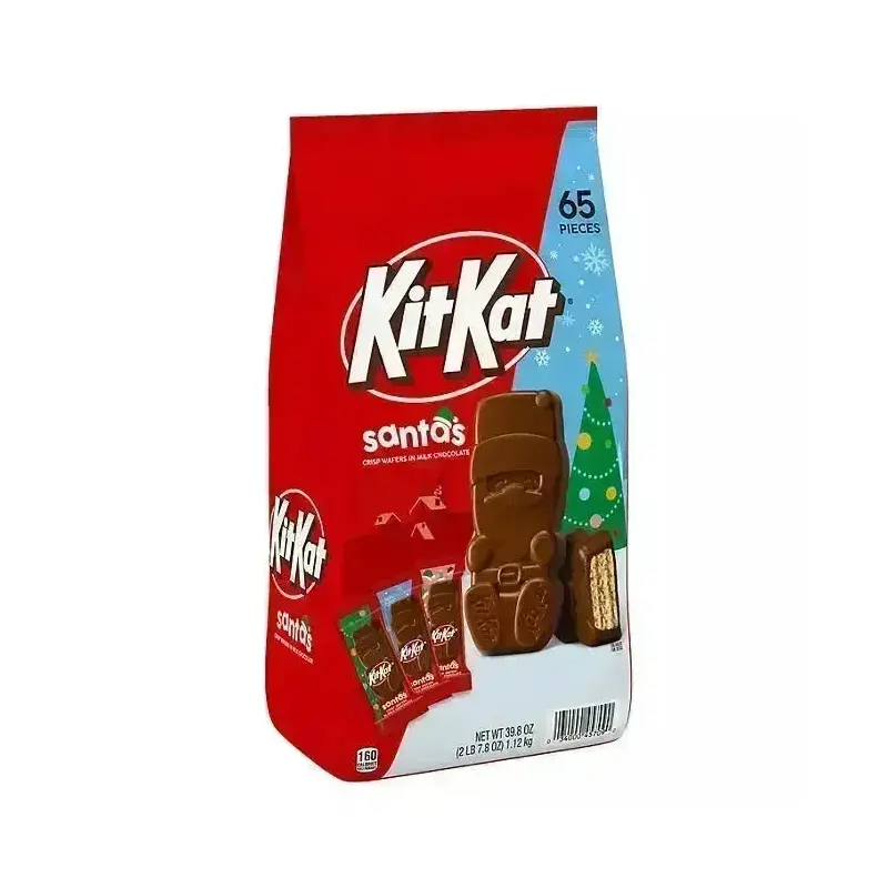Kit Kat Christmas Santas Chocolate: 2LB Bag