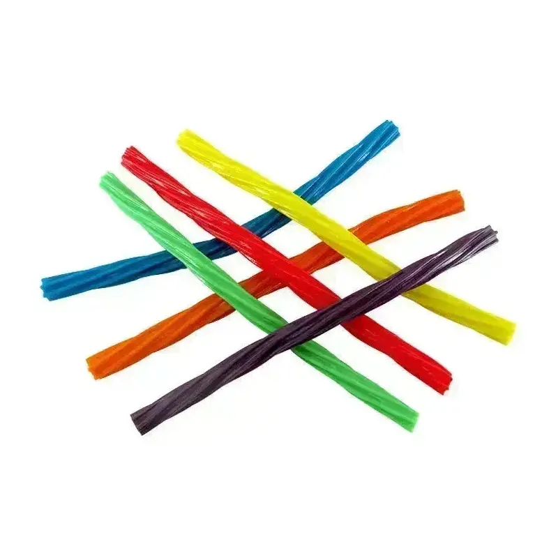 Twizzlers Twists Rainbow Candy Straws Bulk: 9LB Case