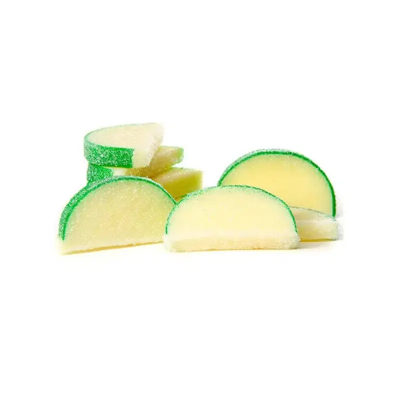 Candy Fruit Jell Slices - Pear: 5LB Box