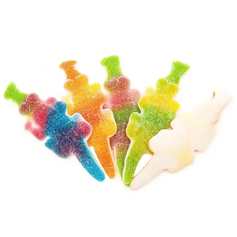 Giant Sour Gummy Crocodiles Candy: 5LB Bag