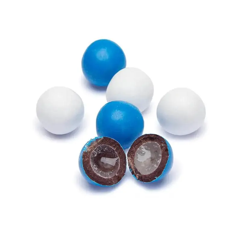 Koppers Blue and White Chanukah Chocolate Cordials: 5LB Bag