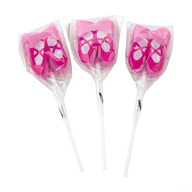 Little Ballerina Ballet Slippers Lollipops: 12-Piece Bag