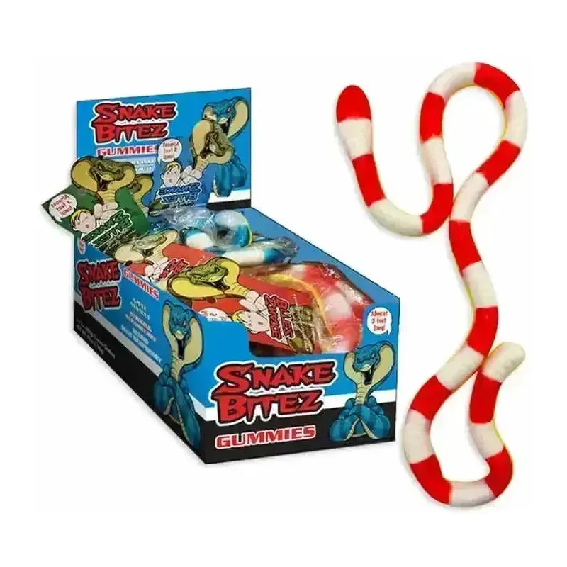 Snake Bitez Gummies: 9-Piece Display