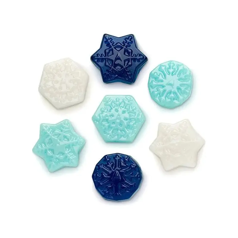Albanese Winter Gummy Snowflakes Candy: 5LB Bag