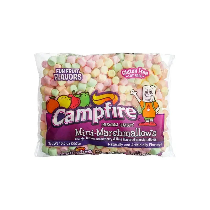 Campfire Mini Tutti Frutti Marshmallows: 15LB Case