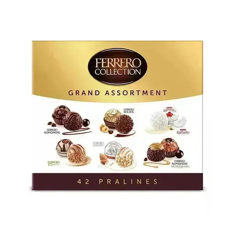 Ferrero Rocher Chocolates Collection: 42-Piece Box