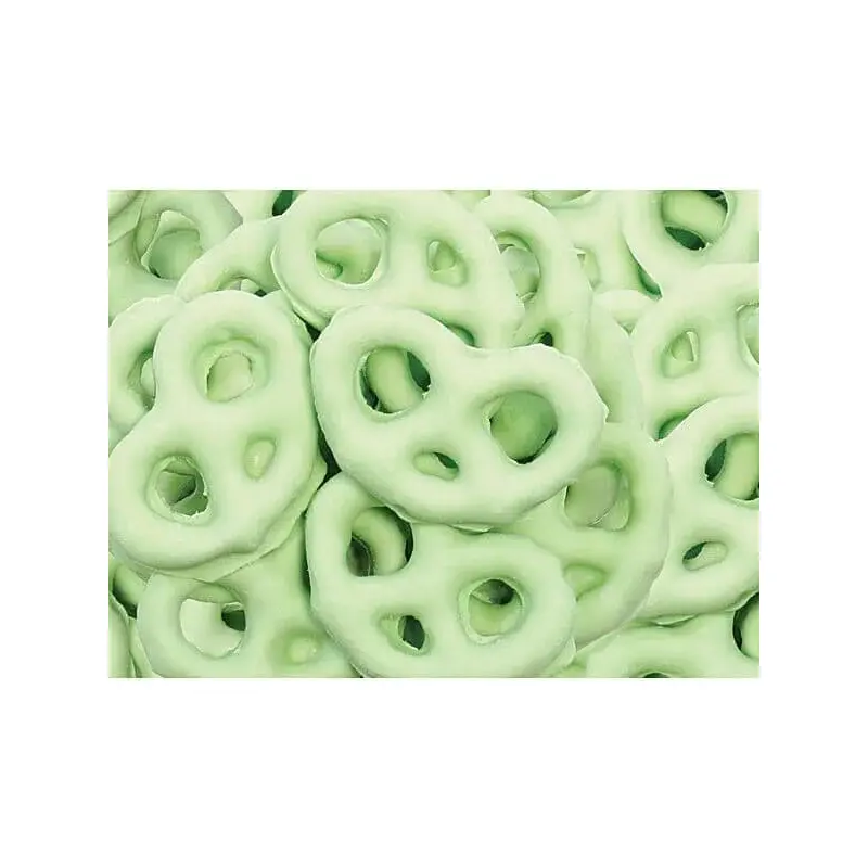 Key Lime Yogurt Covered Mini Pretzels: 1LB Bag
