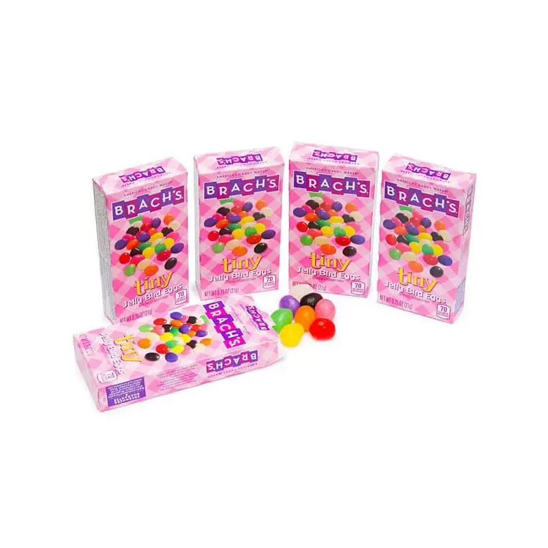 Brach's Tiny Jelly Bird Eggs Candy Packs: 120-Piece Box