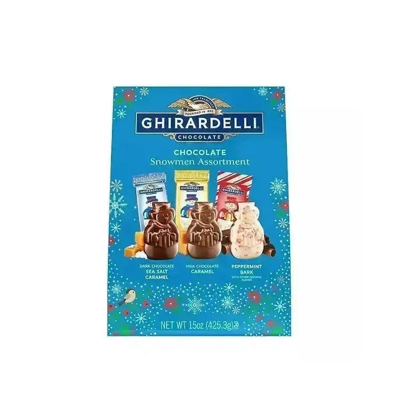 Ghirardelli Holiday Chocolate Snowmen Assortment: 15-Ounce Bag