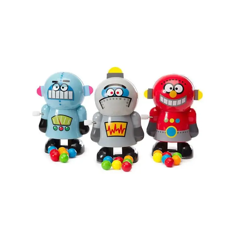 Treat Street Wind-up Robot Candy Poopers: 3-Piece Set