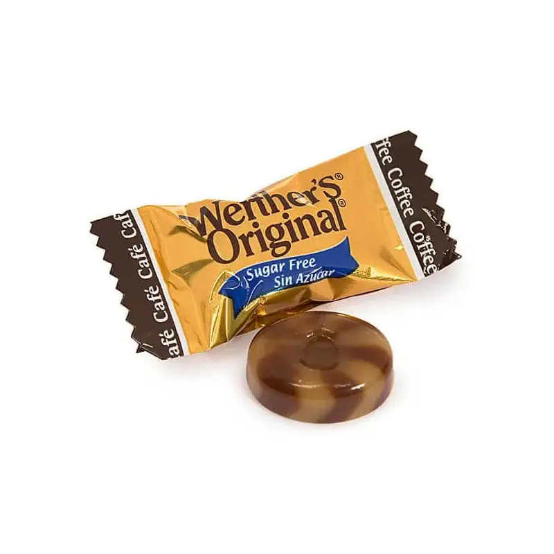 Werther's Original Sugar Free Caramel Coffee Hard Candy: 1LB Box