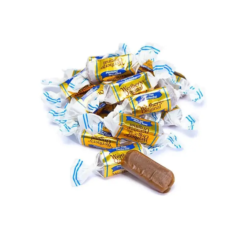 Werther's Original Sugar Free Chewy Caramels Candy: 2LB Box