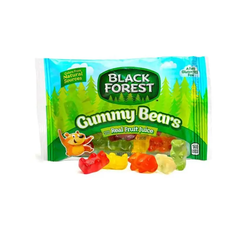 Black Forest Gummy Bears 1.5-Ounce Candy Packs: 24-Piece Display