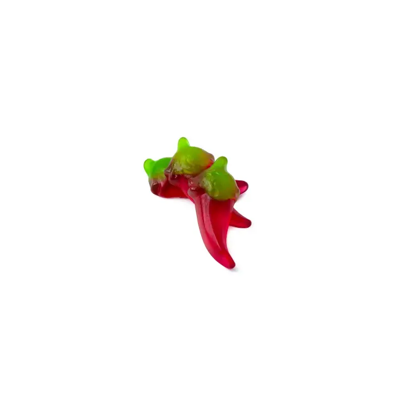 Gummy Red Hot Chilli Peppers Candy: 3KG Bag