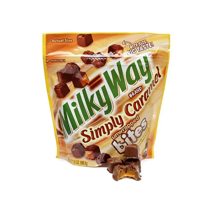 Milky Way Simply Caramel Bites Candy: 7-Ounce Bag