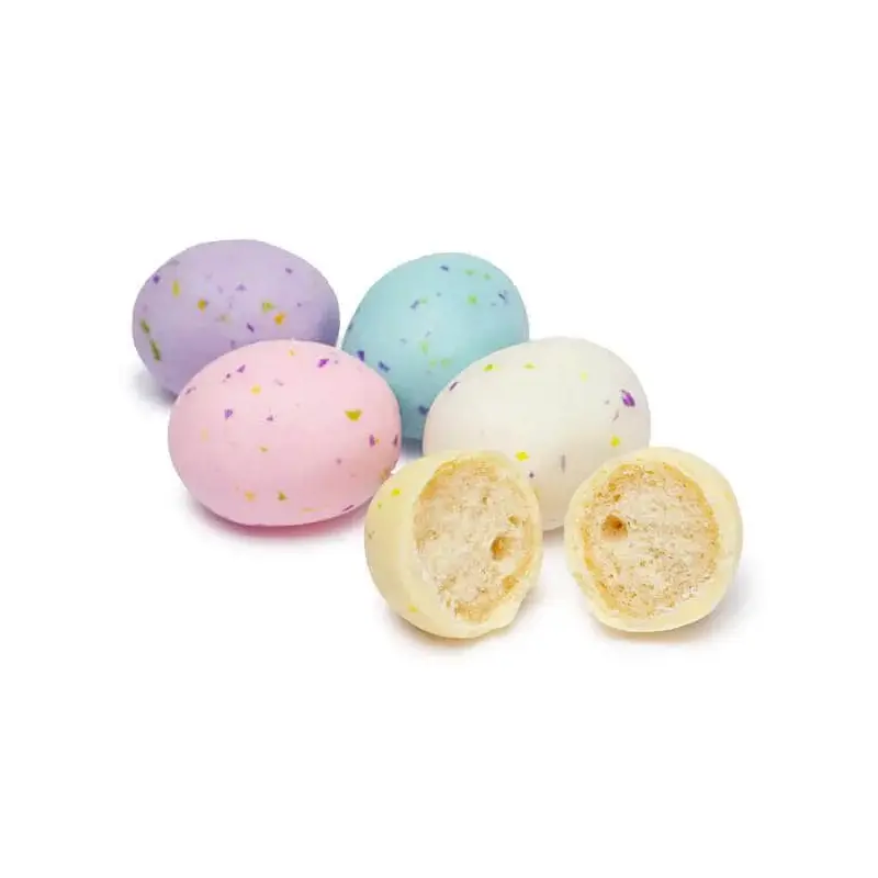 Necco Mighty Malts Speckled Malted Milk Eggs: 18-Ounce Bag
