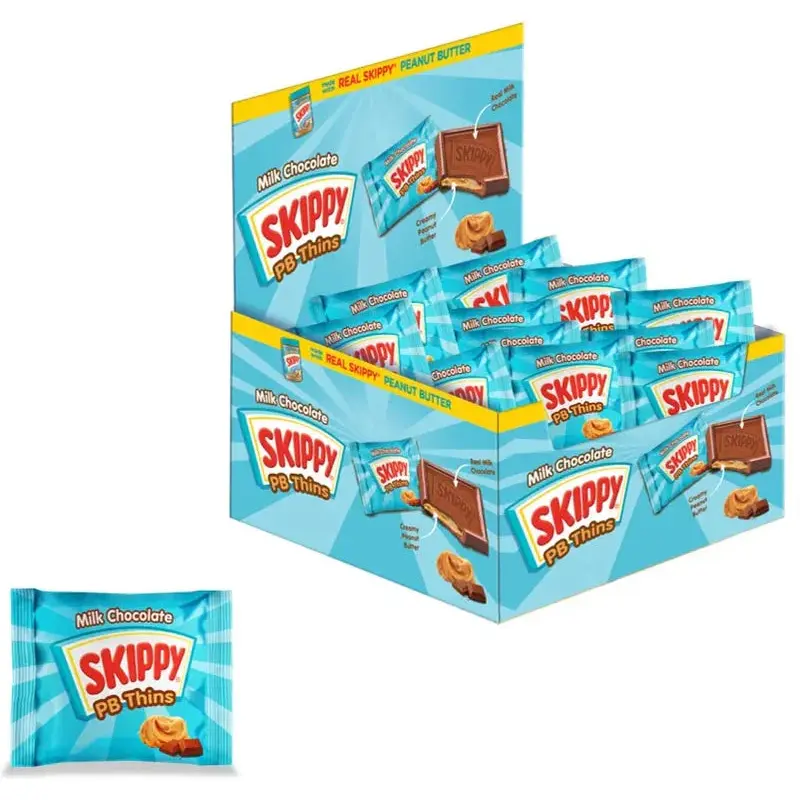 Skippy Milk Chocolate Peanut Butter Thins: 36-Piece Display
