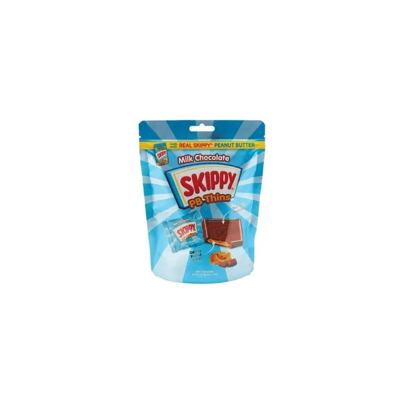 Skippy Milk Chocolate Peanut Butter Thins: 4.8-Ounce Bag