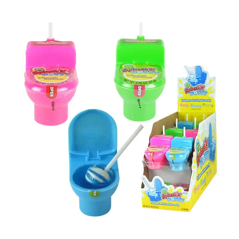 Splashy Potty Dip Candy Toilets: 12-Piece Box