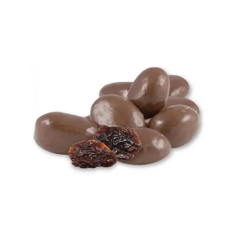 Albanese Milk Chocolate Covered Raisins Candy - Jumbo: 10LB Case