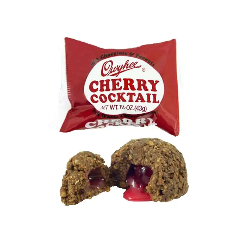 Cherry Cocktail Candy Bars: 18-Piece Box