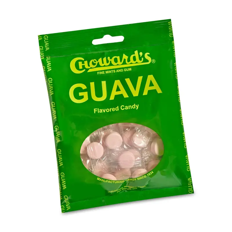 Choward's Guava Mint Peg Bag: 12-Piece Case