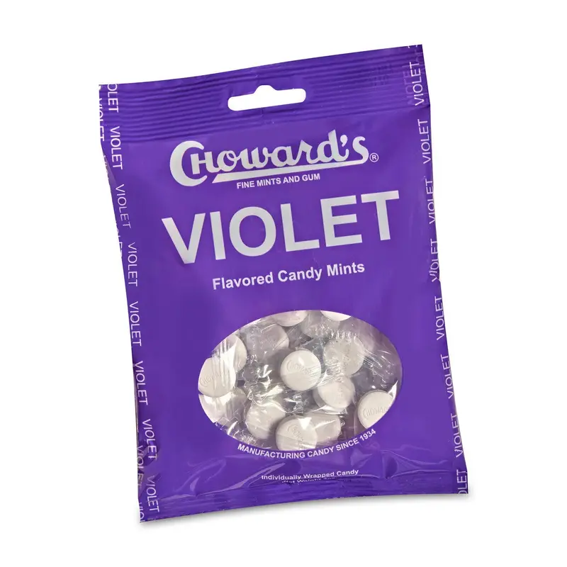 Choward's Violet Mint Peg Bag: 12-Piece Case