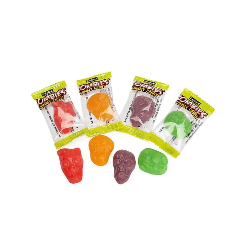 Gummy Zombies Candy Packets: 20-Piece Bag