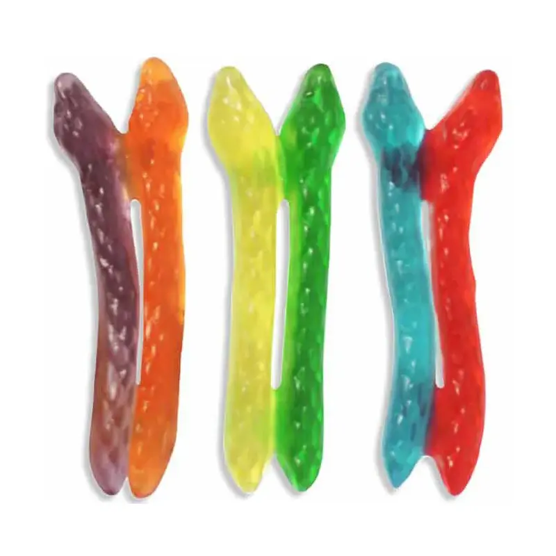 Haribo Gummy Twin Snakes Candy - Bulk: 5LB Case