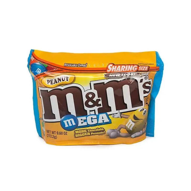 Mega M&M's Candy - Peanut: 9.6-Ounce Bag